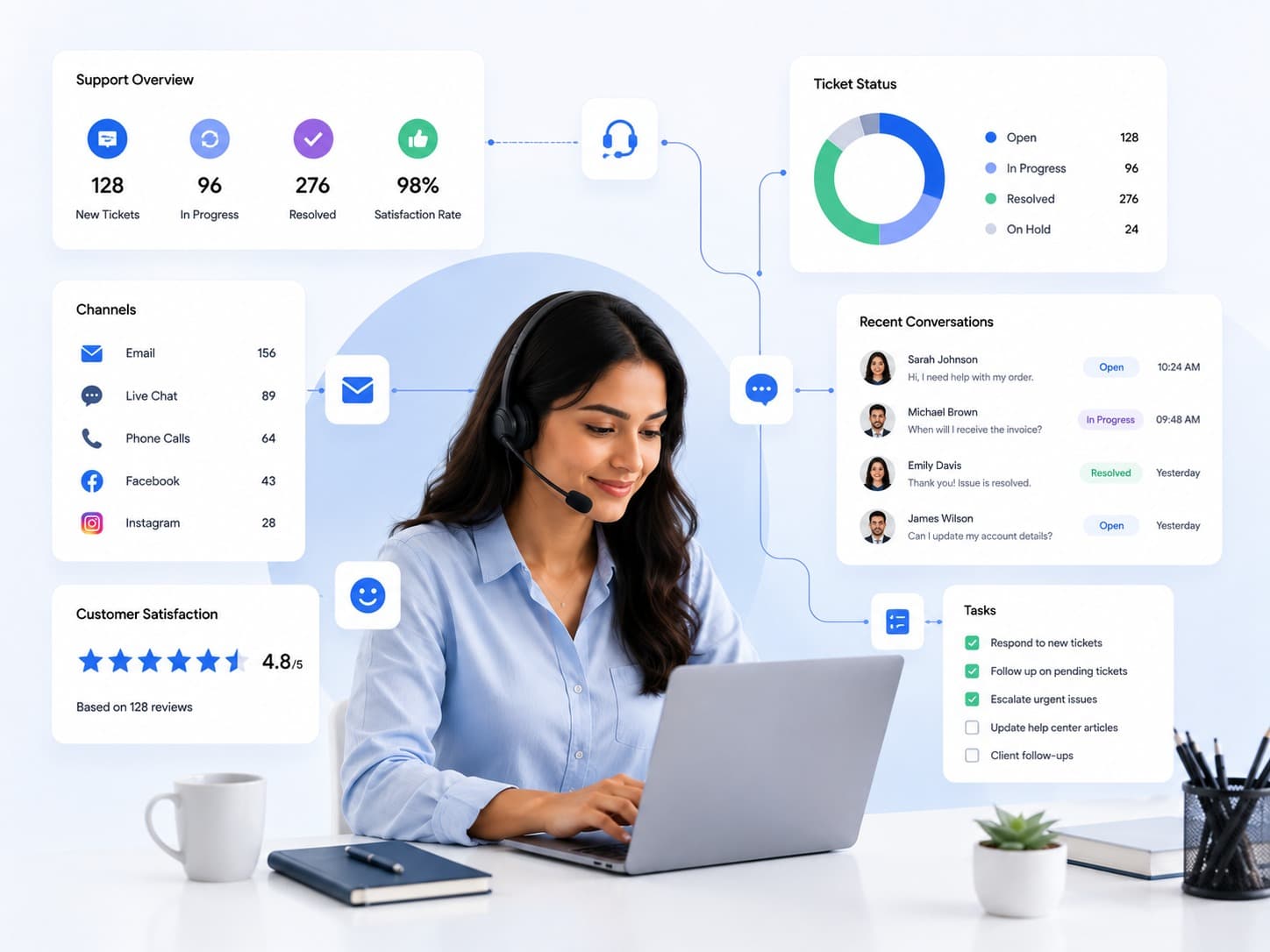 Customer Support & Client Coordination